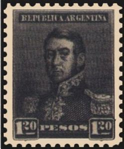 Stamp General José Francisco de San Martin Argentina Personalities