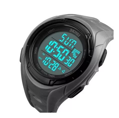 Reloj Skmei Digital 1313 Gris Para Hombre MercadoLibre