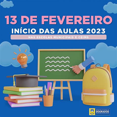 Aulas nas escolas municipais e Ceims começam dia 13 de fevereiro