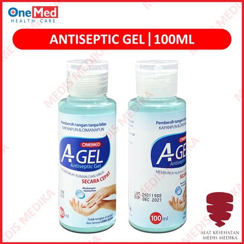 Jual Aseptic A Gel 100 Ml Onemed Aseptic Hand Sanitizer Gel Antiseptic