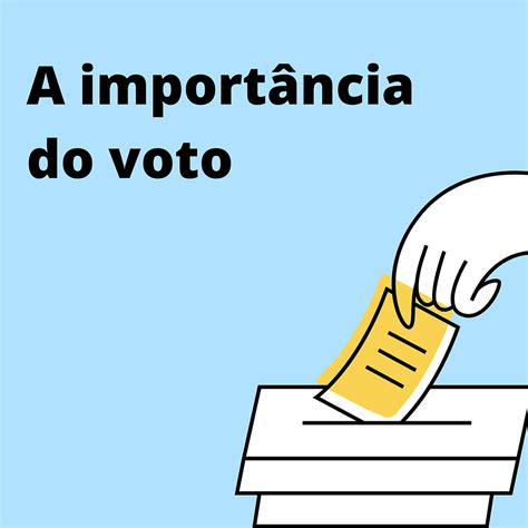 A Importancia Do Voto Resumo - Importância do Voto