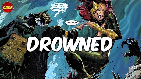 Who Is Dc Comics The Drowned Evil Batman As A Super Atlantean Youtube