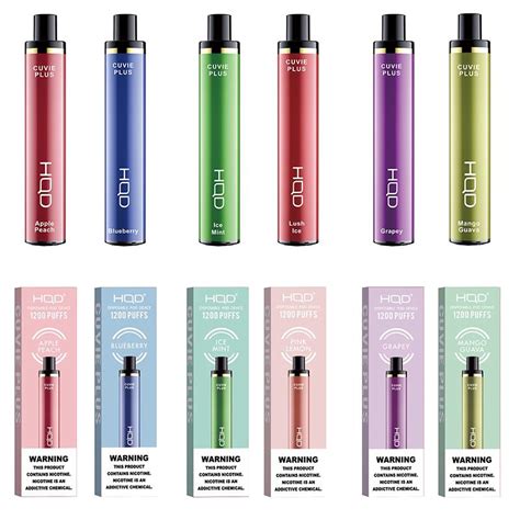 Hqd Cuvie Plus Puffs Nicotine Vape Masters