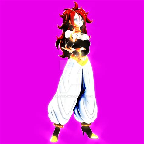 [MMD-DragonBall] Android 21 +POSE DL by Zebracorn-chan on DeviantArt