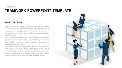 Teamwork PowerPoint Template and Keynote Slide