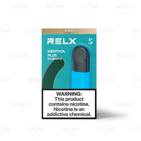 Relx Pod Pro Menthol Plus The Vape Shop Philippines