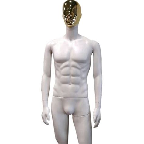 White Mens Fiberglass Standing Mannequins For Showroom At Rs In