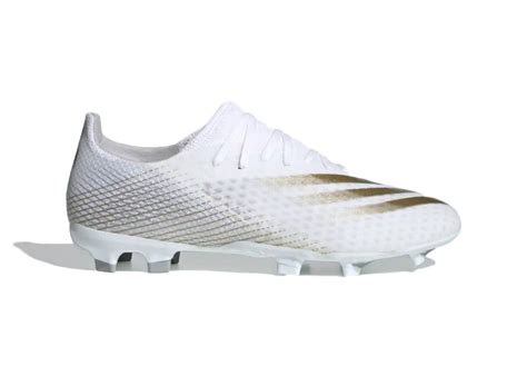 Adidas X Ghosted Fg White Gold Cloud White Metallic Gold Silver