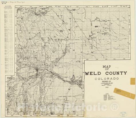 Weld County Map