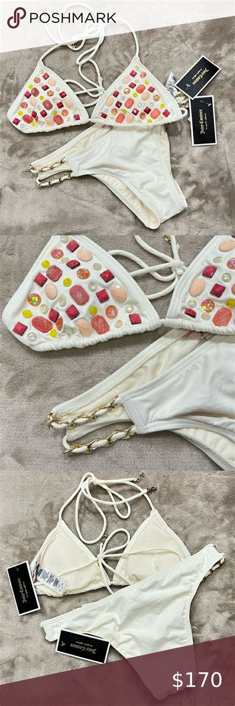 Juicy Couture Cream Gems Bikini Plus Fashion Fashion Tips Fashion