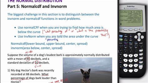 Using Invnorm In The Ti Off