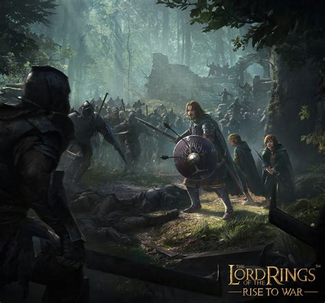 Recently Launched The Lord Of The Rings Rise To War Is Featured On