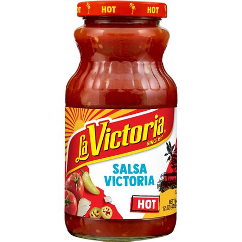LA VICTORIA Salsa Victoria Hot Shelf Stable Oz Glass Jar Walmart