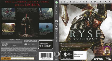 Xbox One Ryse Son Of Rome Legendary Edition Pal R