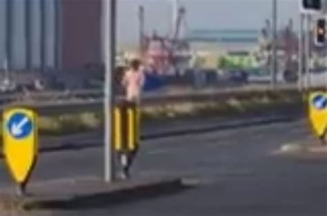 Sussex News Video Naked Man Spotted Jogging Along Shoreham Seafront