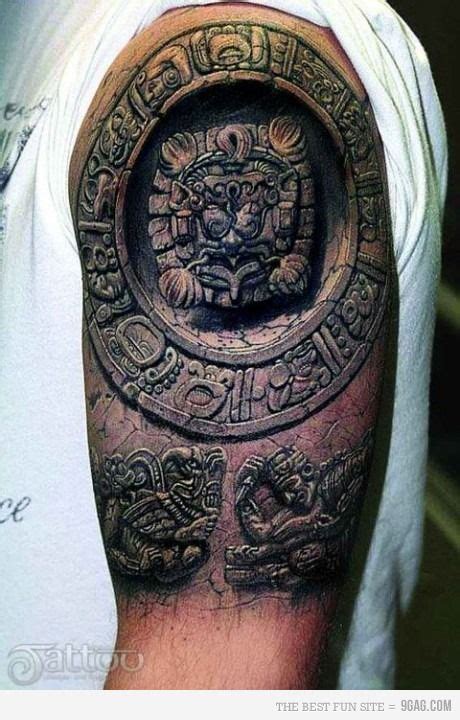 So Badass Tattoos Motive Tattoos 3d Mayan Tattoos Aztec Tattoos