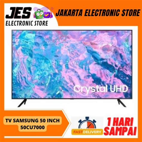 Promo Samsung Cu Smart Tv Crystal Uhd K Inch Ua Cu