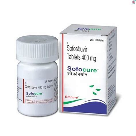 400 Mg Sofocure Sofosbuvir At Rs 17820 Bottle Ballard Estate Mumbai