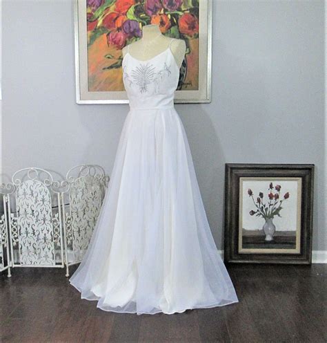 Vintage 1990s-Early 90s Wedding Dress - Gem