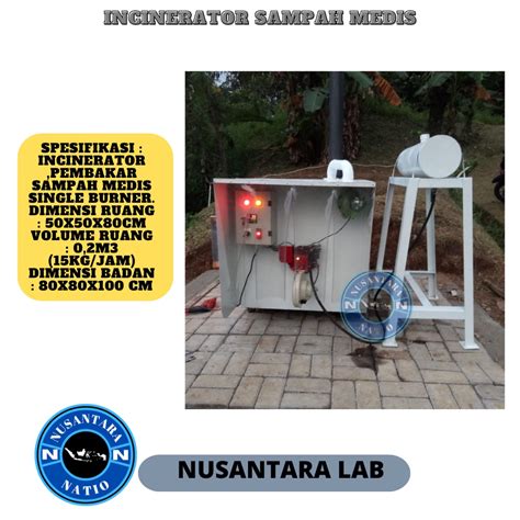 Jual Incinerator Sampah Medis Kg Jam Shopee Indonesia