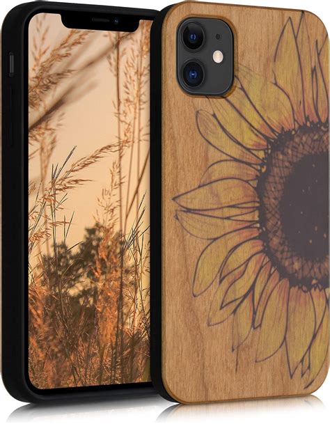 Amazon Kwmobile Wood Case Compatible With Apple IPhone 11 Case