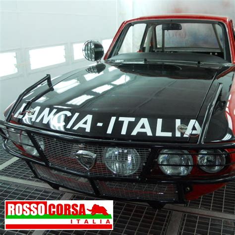 Scritta Lancia Italia Ricambi Lancia Fulvia