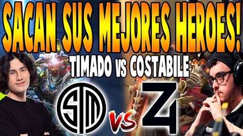 TSM FTX vs 4 ZOOMERS BO3 Sacan Sus Mejores Héroes Timado DPC