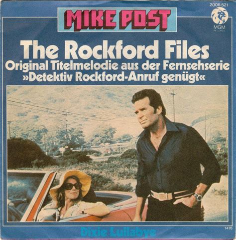 Mike Post The Rockford Files 1976 Vinyl Discogs