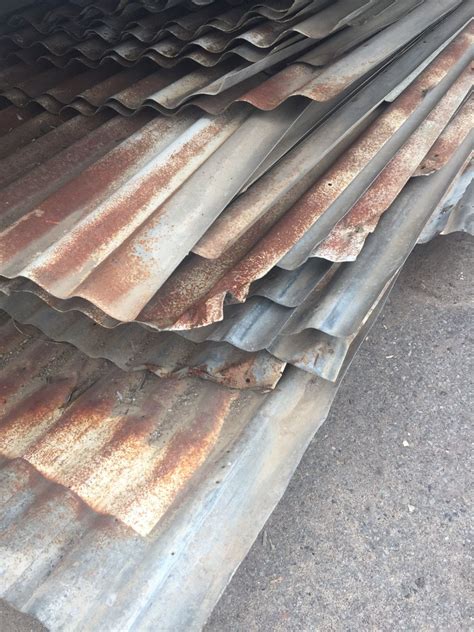 Galvanized Metal Sheets Salvaged Barn Roof Roofing From Etsy Barn