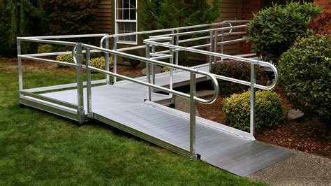 Pathway 3g Modular Aluminum Wheelchair Ramp System By Ez Access Ramps