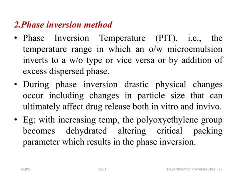 Self Micro Emulsifying Drug Delivery System Ppt