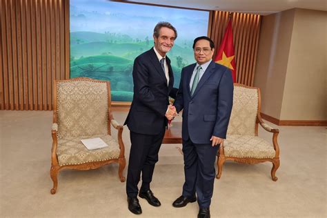 Fontana E Cattaneo Incontrano Primo Ministro Vietnam