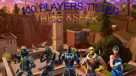 Players Tilted Hide Seek Gurrabjorling Fortnite Creative