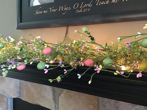 Spring Garland Easter Garland Egg Garland Easter Decoration Easter