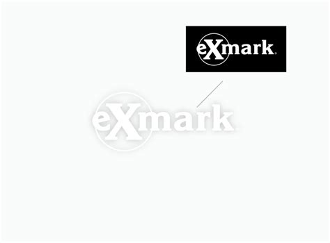 Exmark Small Logo Decal Exmark Gear