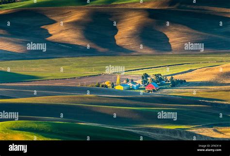 Aerial Palouse Field Hi Res Stock Photography And Images Alamy