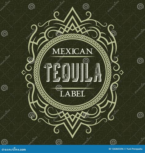 Tequila Label Template