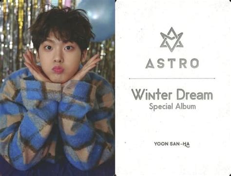 Collection Card Male Cd 「 Winter Dream 」 Special Photo Card Astro