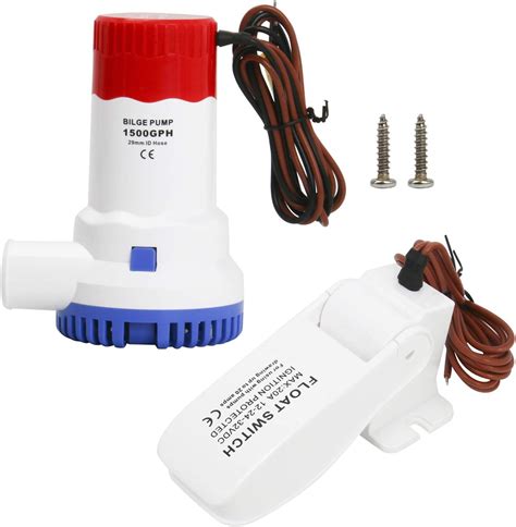 Amazon Amarine Made 1500GPH 12v Boat Bilge Pump Marine Plumbing