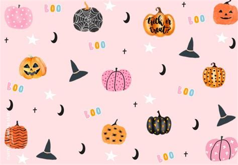 20 Chic And Preppy Halloween Wallpaper Inspirations A Witch S Harvest Pretty In Pink I Take