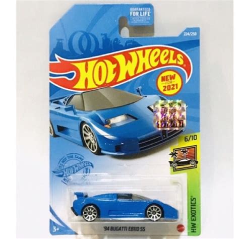 Jual HOT WHEELS 94 BUGATTI EB110 FS Shopee Indonesia