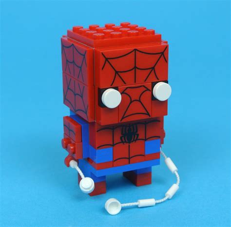 Tobey Maguire Spider Man Brickheadz LEGO MOC Marvel Studios Spider Man