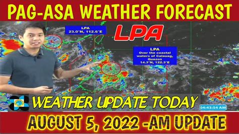 Weather Update Today Low Pressure Area Latest Update PAG ASA