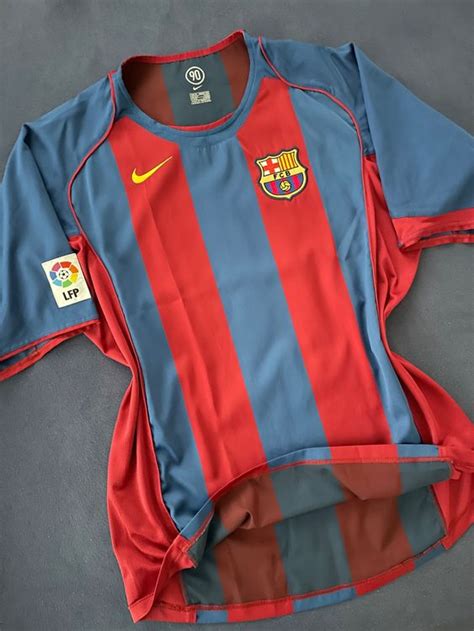 Ronaldinho Fc Barcelona Trikot Messi Iniesta Xavi Barca Nike Kaufen