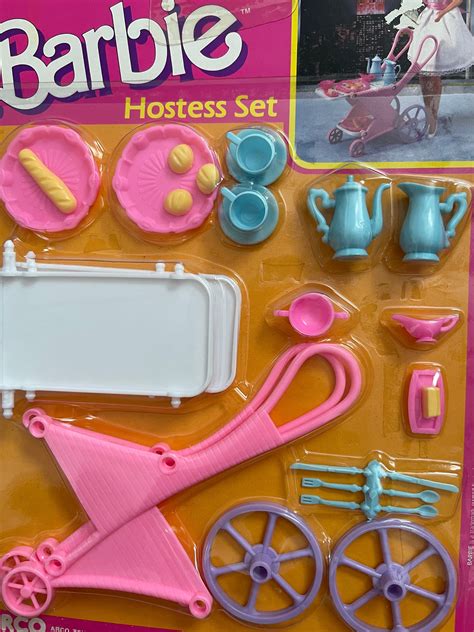 Vintage 1980s Mattel Barbie Hostess Set - Etsy