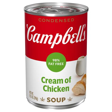 Save on Campbell's Condensed 98% Fat Free Cream of Chicken Soup Order ...