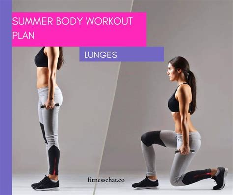 Week Summer Body Workout Plan Your Bikini Body Workout Plan Summer