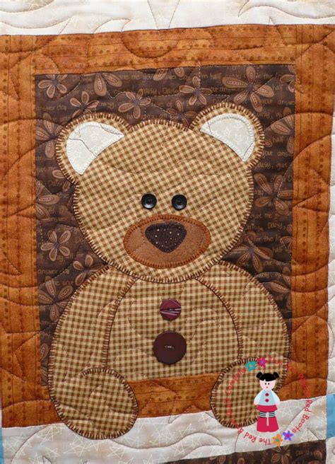 10+ images about Teddy Bear Quilts on Pinterest | A month, Baby quilts and Embroidery applique