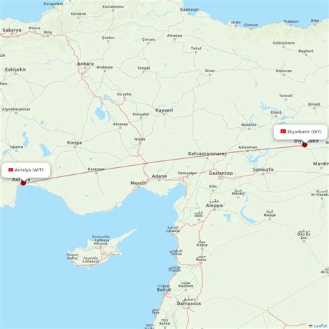 Airlines With Flights From Antalya To Diyarbakir Ayt To Diy Airline