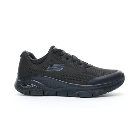 Skechers Arch Fit Erkek Siyah Spor Ayakkab Civar